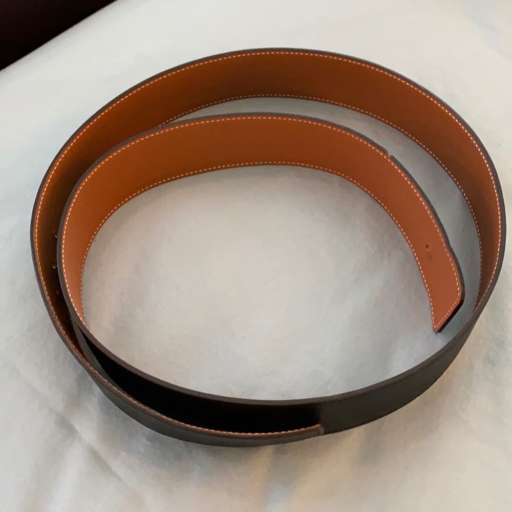 Hermès men’s Constance Belt  (strap only) size 110